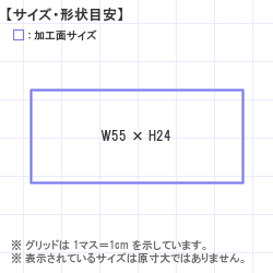 Ϥ󤳡 : ȥåץ 55.0 x 24.0